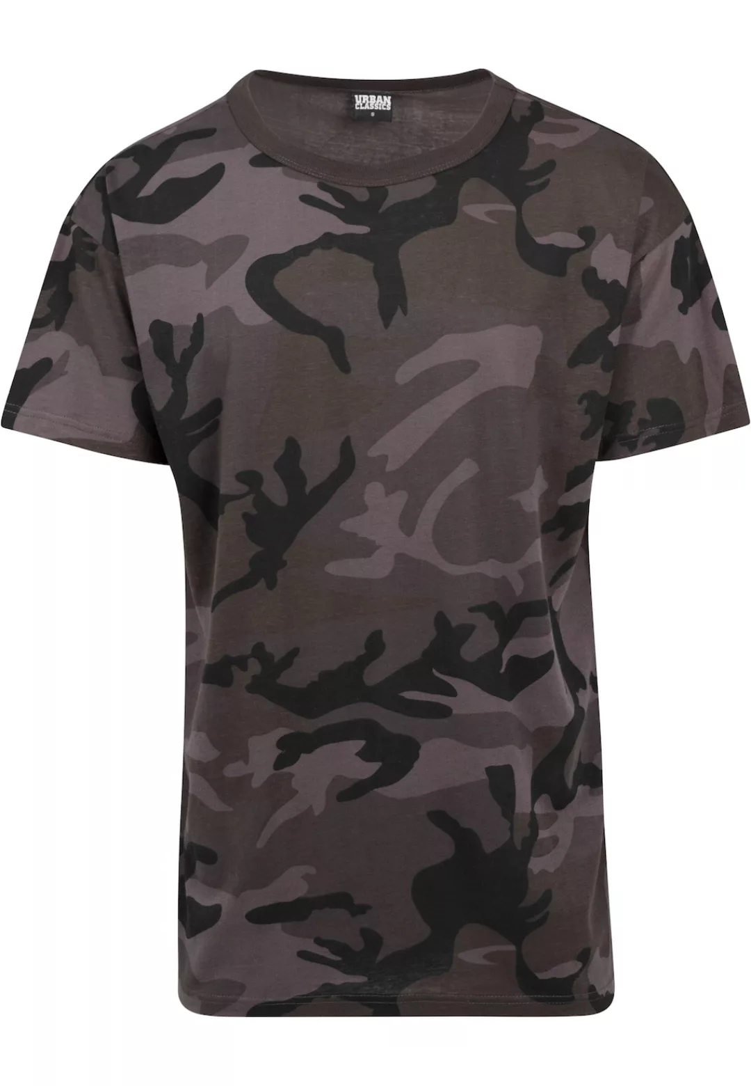 URBAN CLASSICS Kurzarmshirt "Urban Classics Herren Camo Oversized Tee" günstig online kaufen