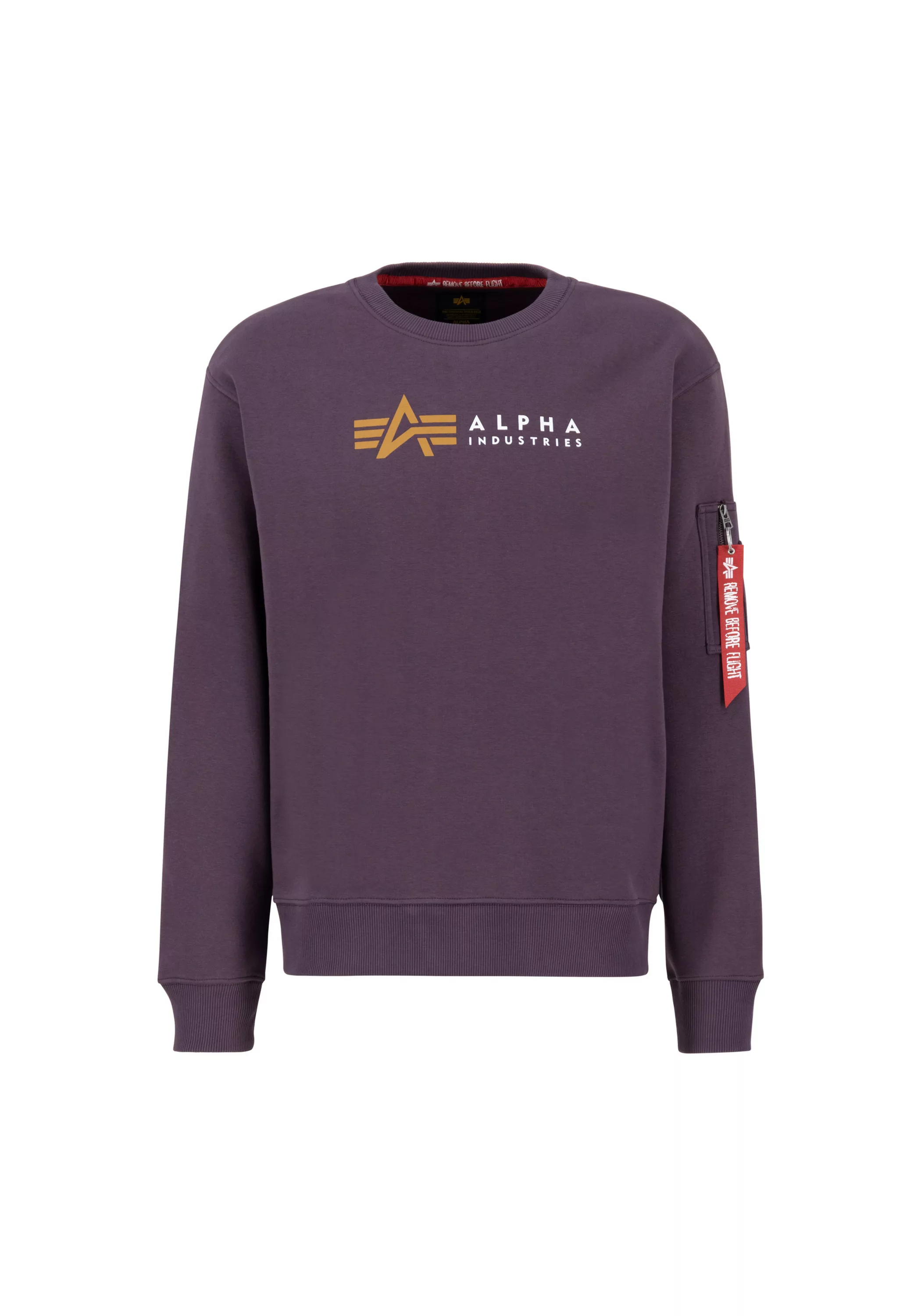 Alpha Industries Sweater "Alpha Label Sweatshirt Sweatshirt" günstig online kaufen
