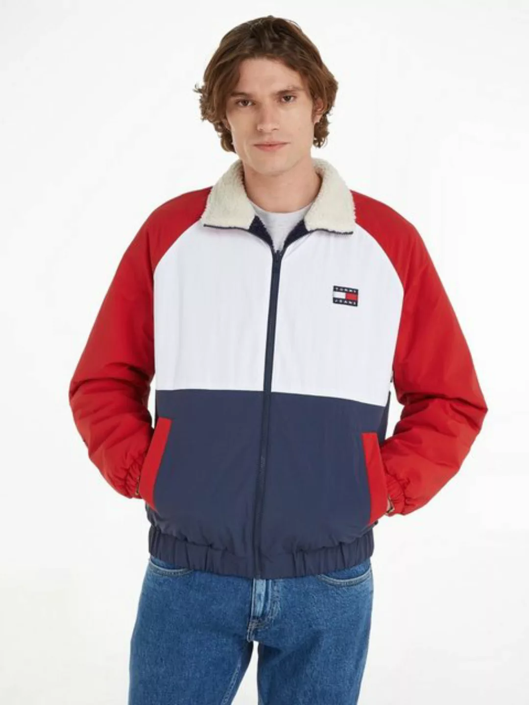 Tommy Jeans Kurzjacke TJM REVERSIBLE SHERPA JACKET günstig online kaufen