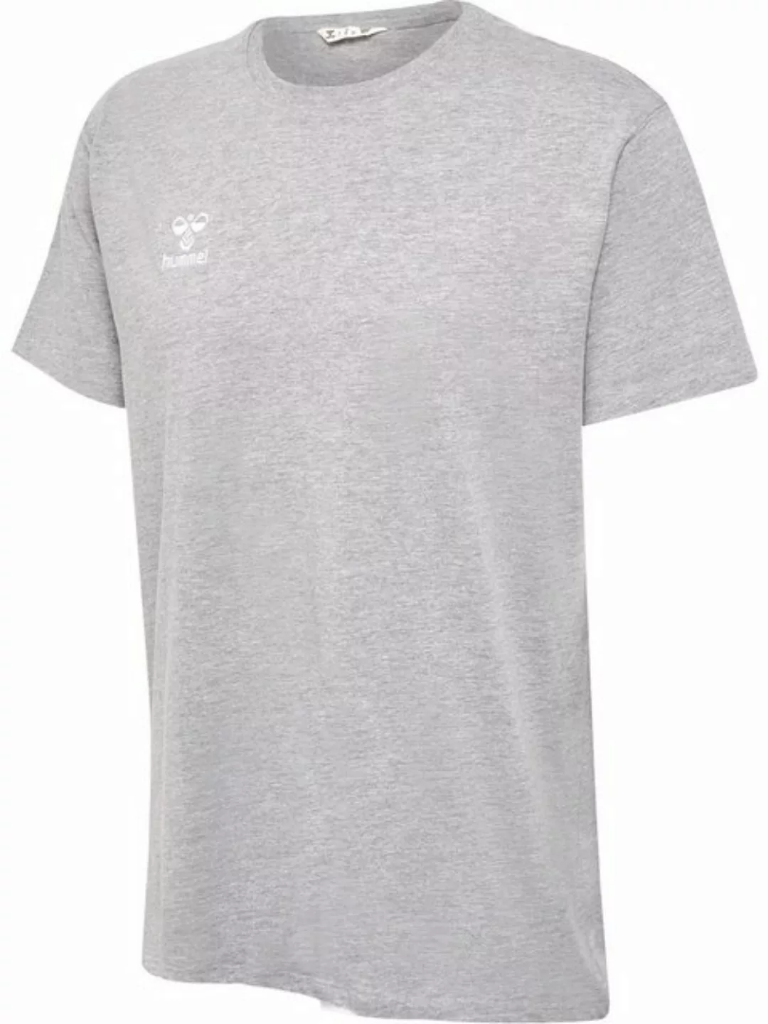 hummel T-Shirt hmlGO 2.0 T-SHIRT S/S GREY MELANGE günstig online kaufen