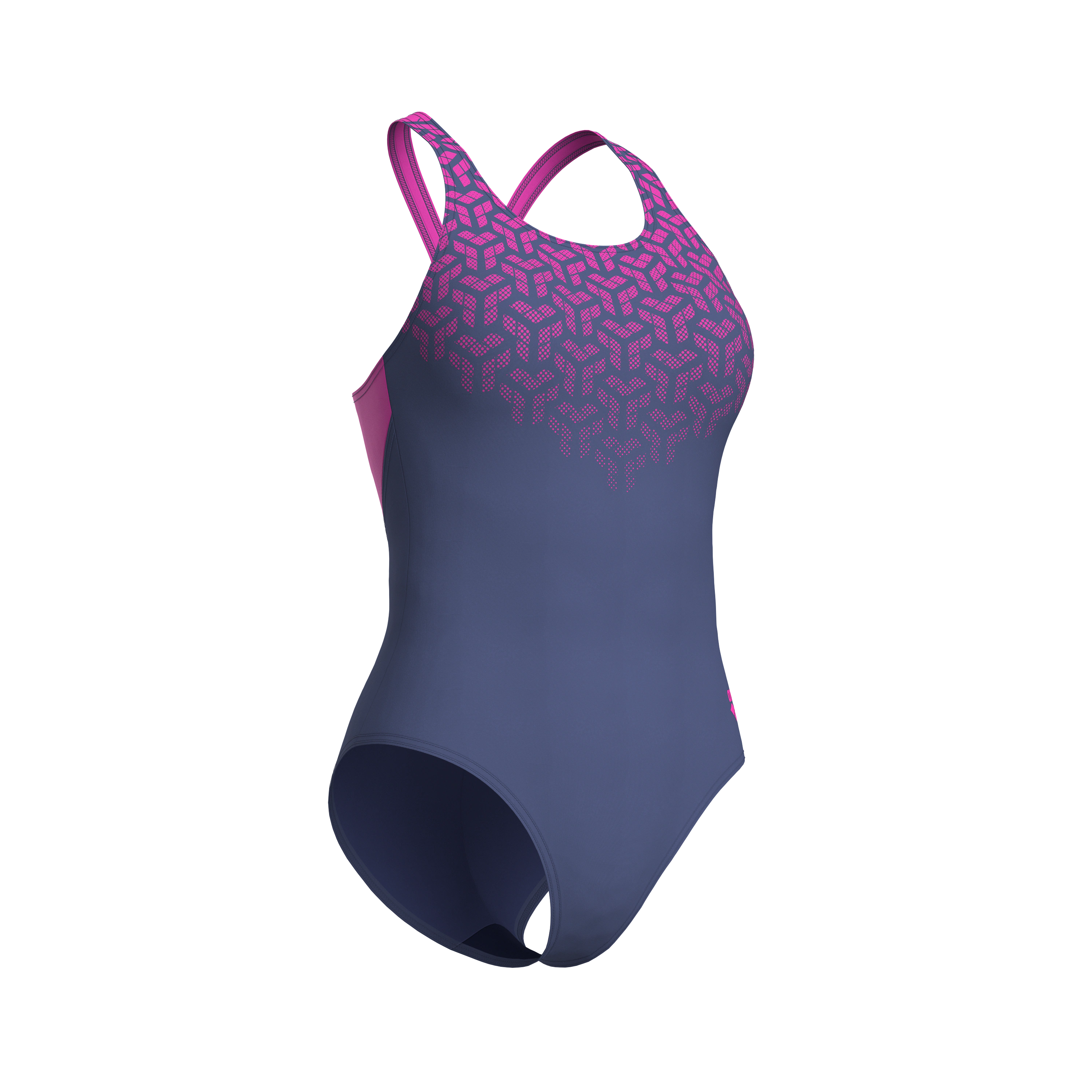 Arena Badeanzug "WOMENS ARENA KIKKO V SWIMSUIT V BACK GRAPHIC", (1 St.), mi günstig online kaufen