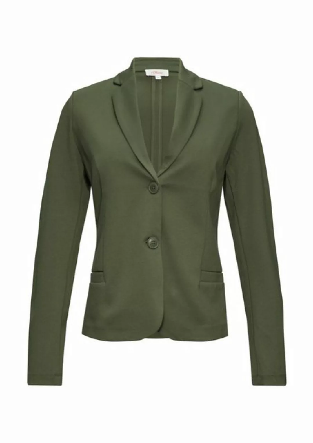 s.Oliver Jerseyblazer - kurzer Stretch Blazer für jeden Anlass - modischer günstig online kaufen