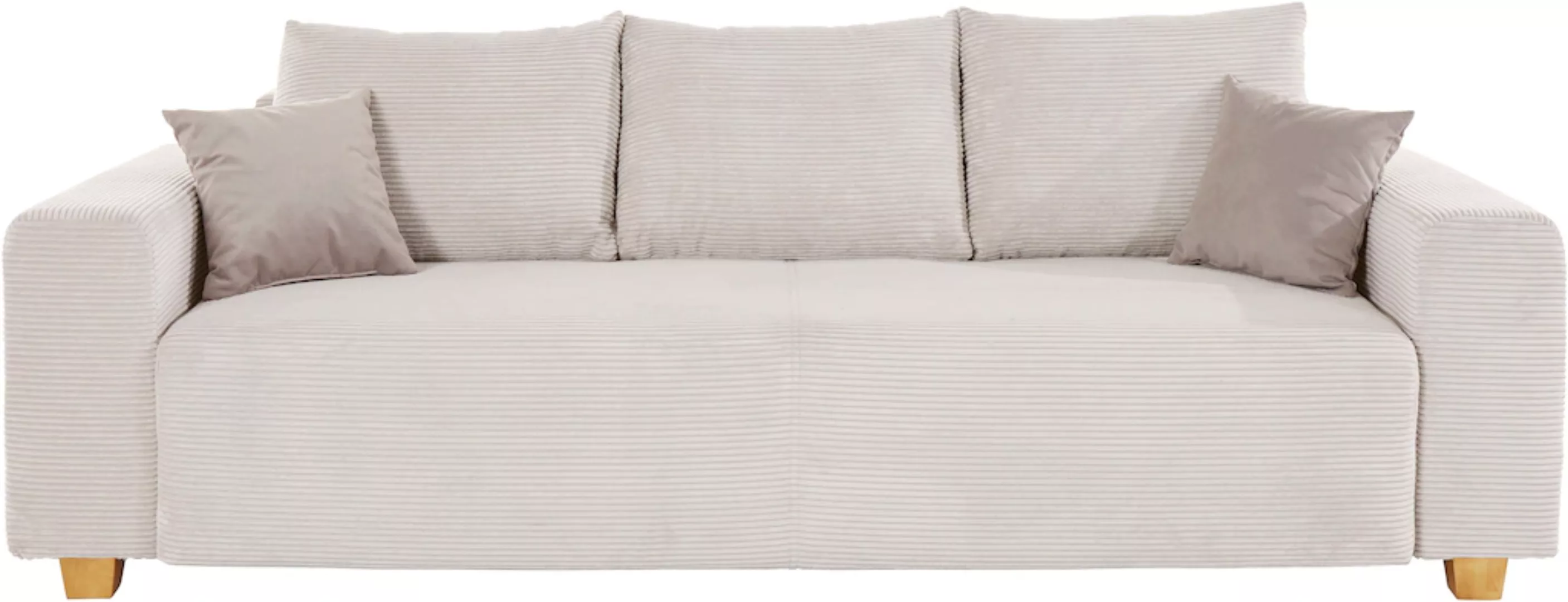 COLLECTION AB Schlafsofa "Yves, Liegefläche (B/T): 142/194 cm", inkl. Bettf günstig online kaufen