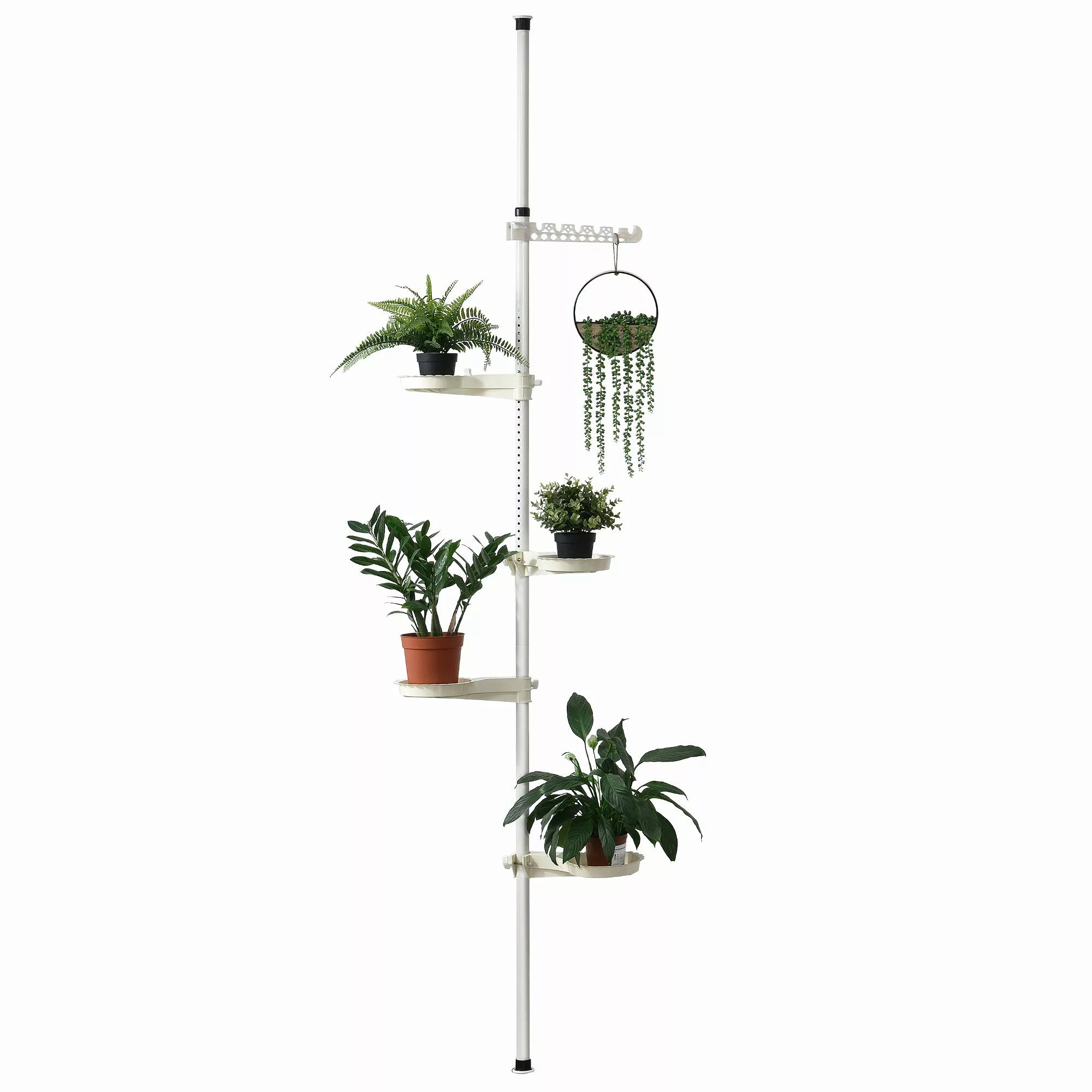 en.casa Blumenständer, Aero Teleskop Blumenregal 110-305cm, günstig online kaufen