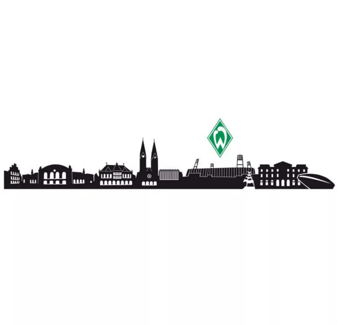 Wall-Art Wandtattoo "Fußball Werder Bremen Logo", (1 St.) günstig online kaufen