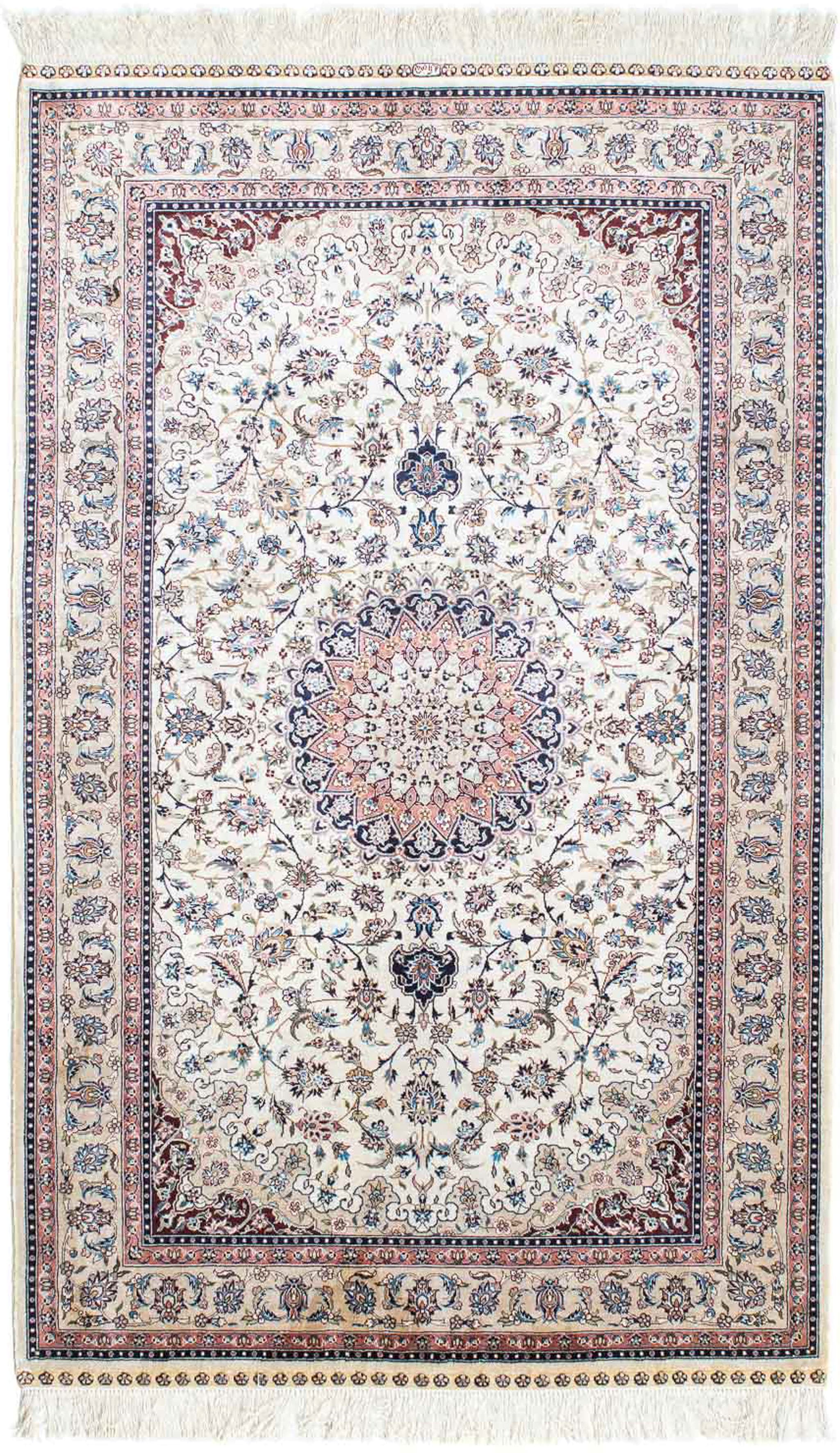 morgenland Orientteppich »Hereke - 152 x 91 cm - dunkelrot«, rechteckig, Wo günstig online kaufen