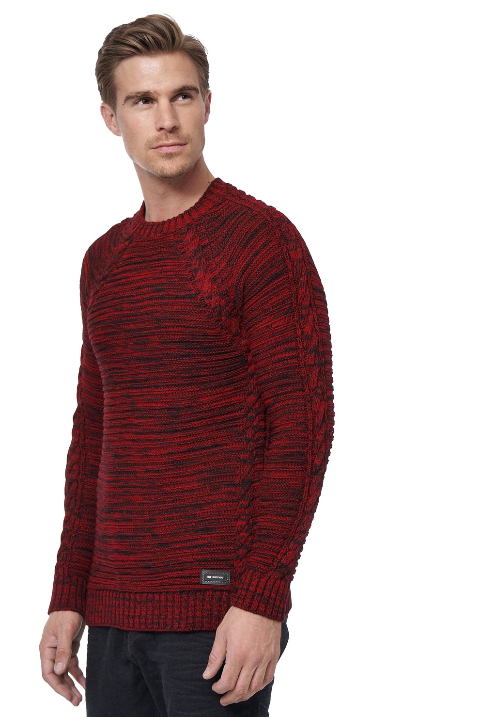 Rusty Neal Strickpullover, in meliertem Design günstig online kaufen