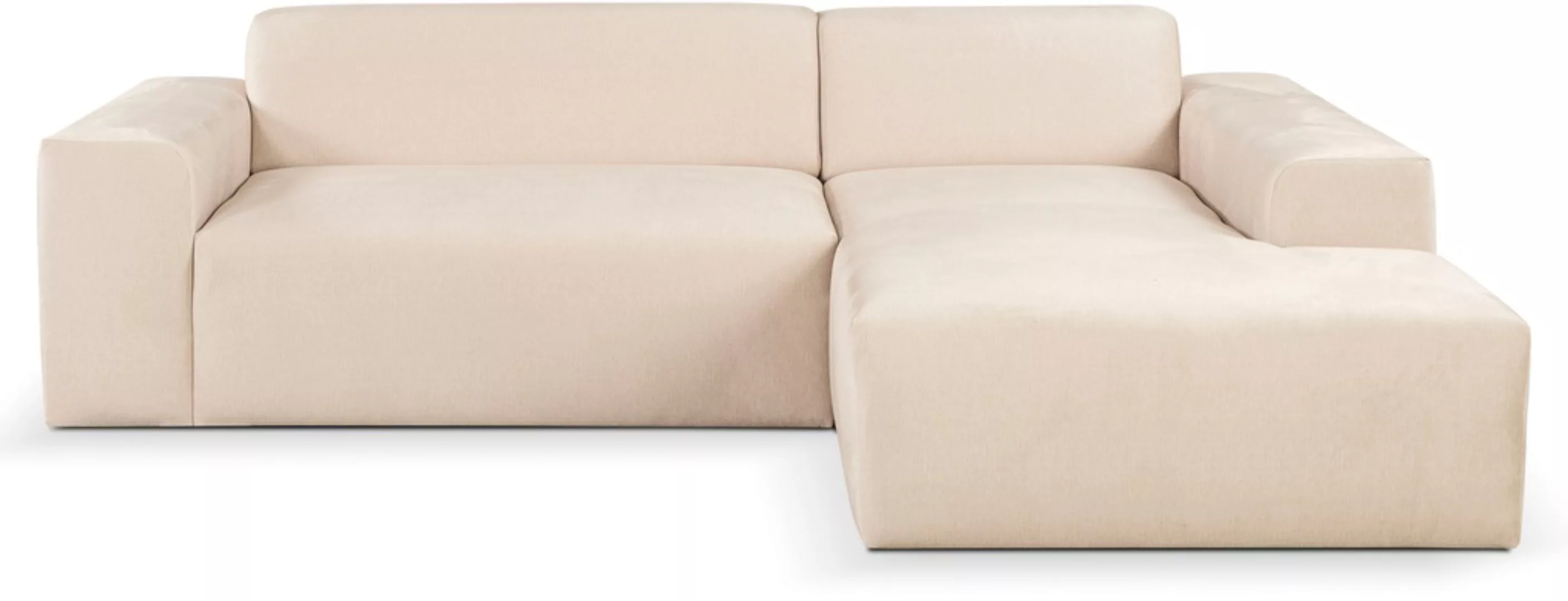 WERK2 Ecksofa Zeus-L, Curvy Trend Ecksofa mit urbaner Optik günstig online kaufen