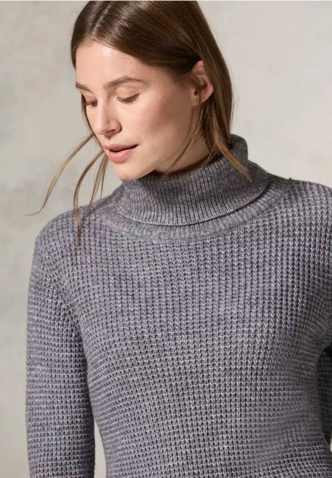 Cecil Rollkragenpullover, im soften Baumwoll-Mix günstig online kaufen