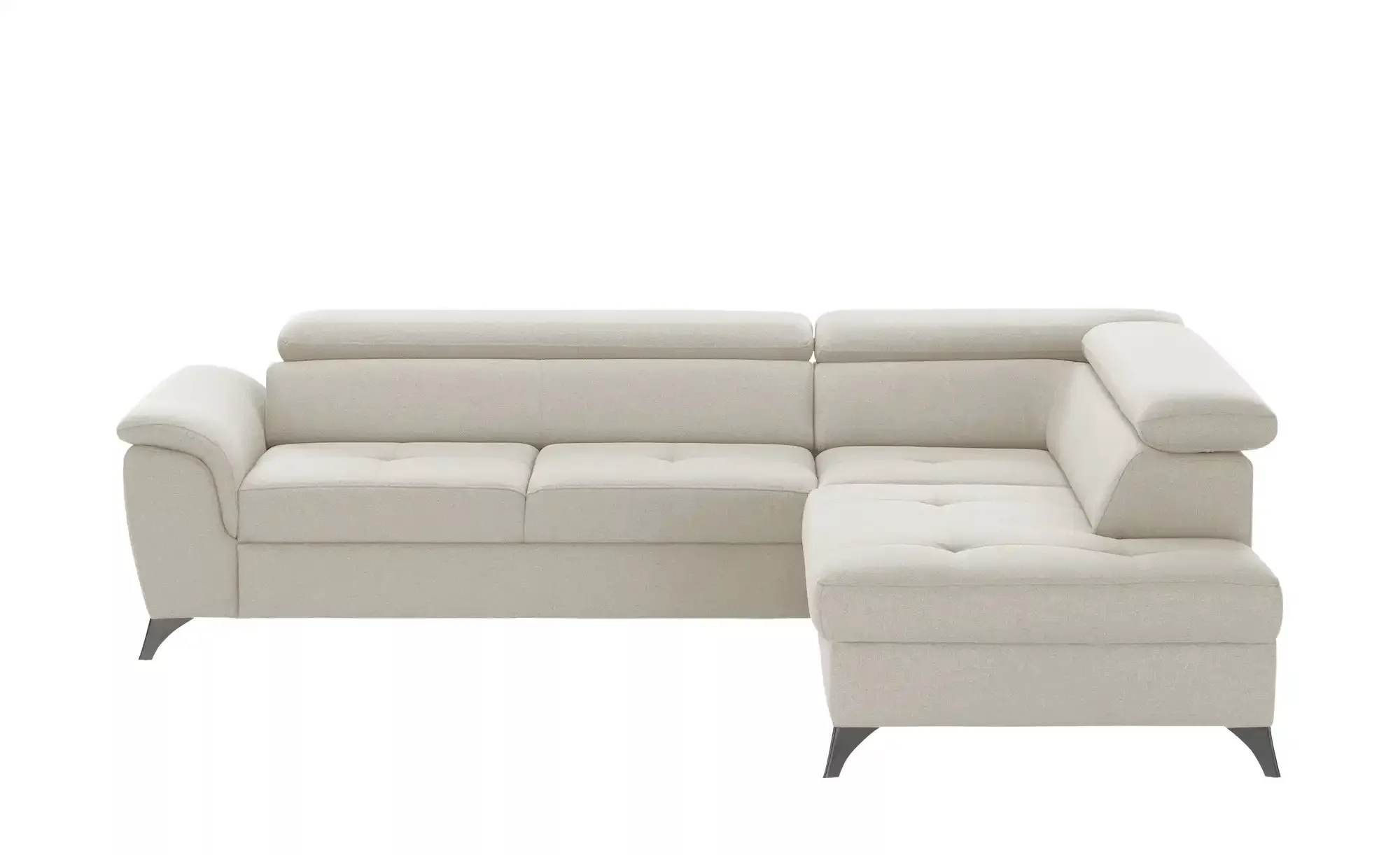 Ecksofa  Aldeia ¦ beige ¦ Maße (cm): B: 252 H: 70 T: 200 Polstermöbel > Sof günstig online kaufen