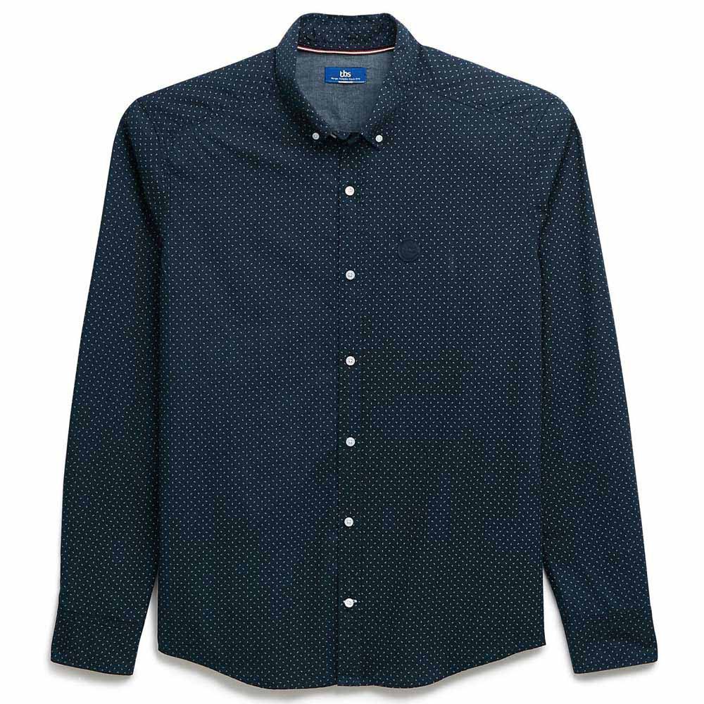 Tbs Gillyche Langarm Hemd XL Navy günstig online kaufen