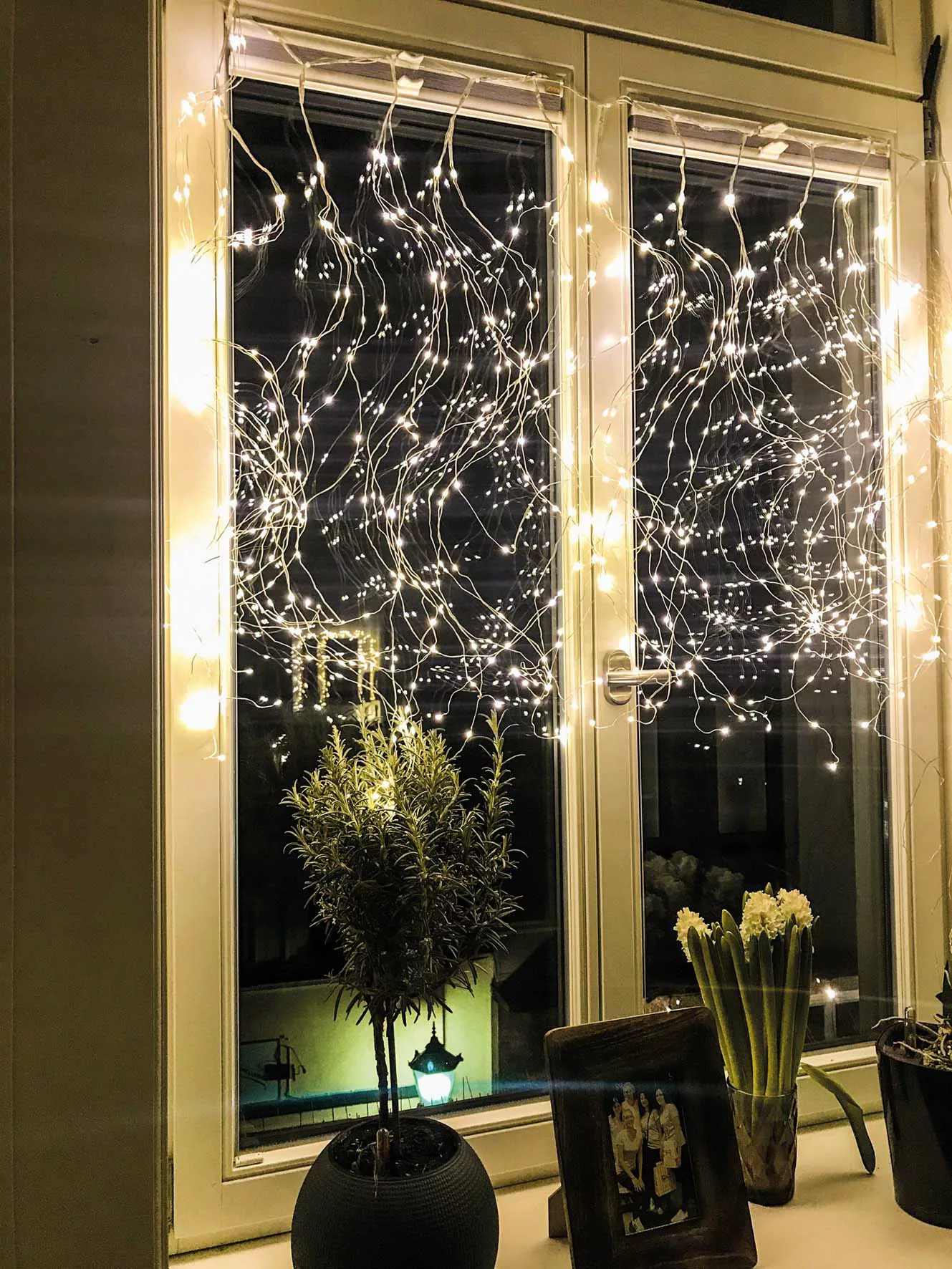 Hellum LED-Tauperlen-Girlanden Vorhang B:1,5m 578751 günstig online kaufen