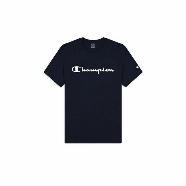 Champion T-Shirt Herren Kurzarm-T-Shirt Champion Crewneck Blau günstig online kaufen