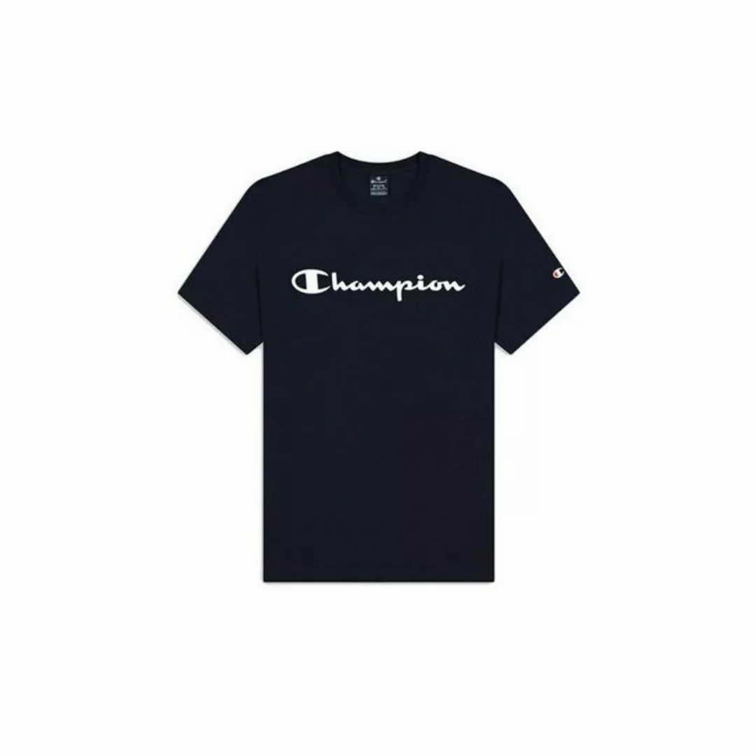 Champion T-Shirt Herren Kurzarm-T-Shirt Champion Crewneck Blau günstig online kaufen