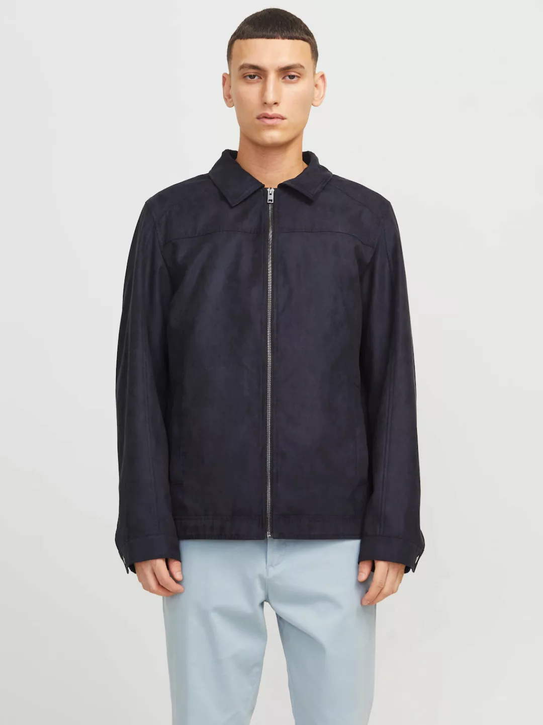 Jack & Jones Hemdjacke "JJEDYLAN SHACKET NOOS", ohne Kapuze, mit Fly-Away K günstig online kaufen