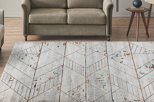 Kayoom Teppich »Lorin 325«, rechteckig, 10 mm Höhe günstig online kaufen
