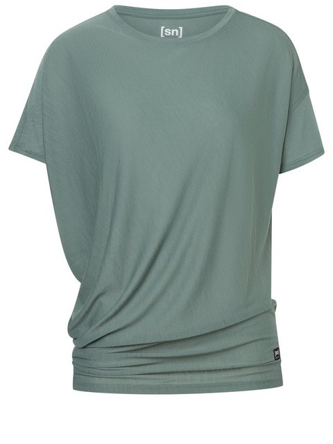 SUPER.NATURAL T-Shirt asymmetrisch geschnittenes W YOGA LOOSE TEE für Damen günstig online kaufen