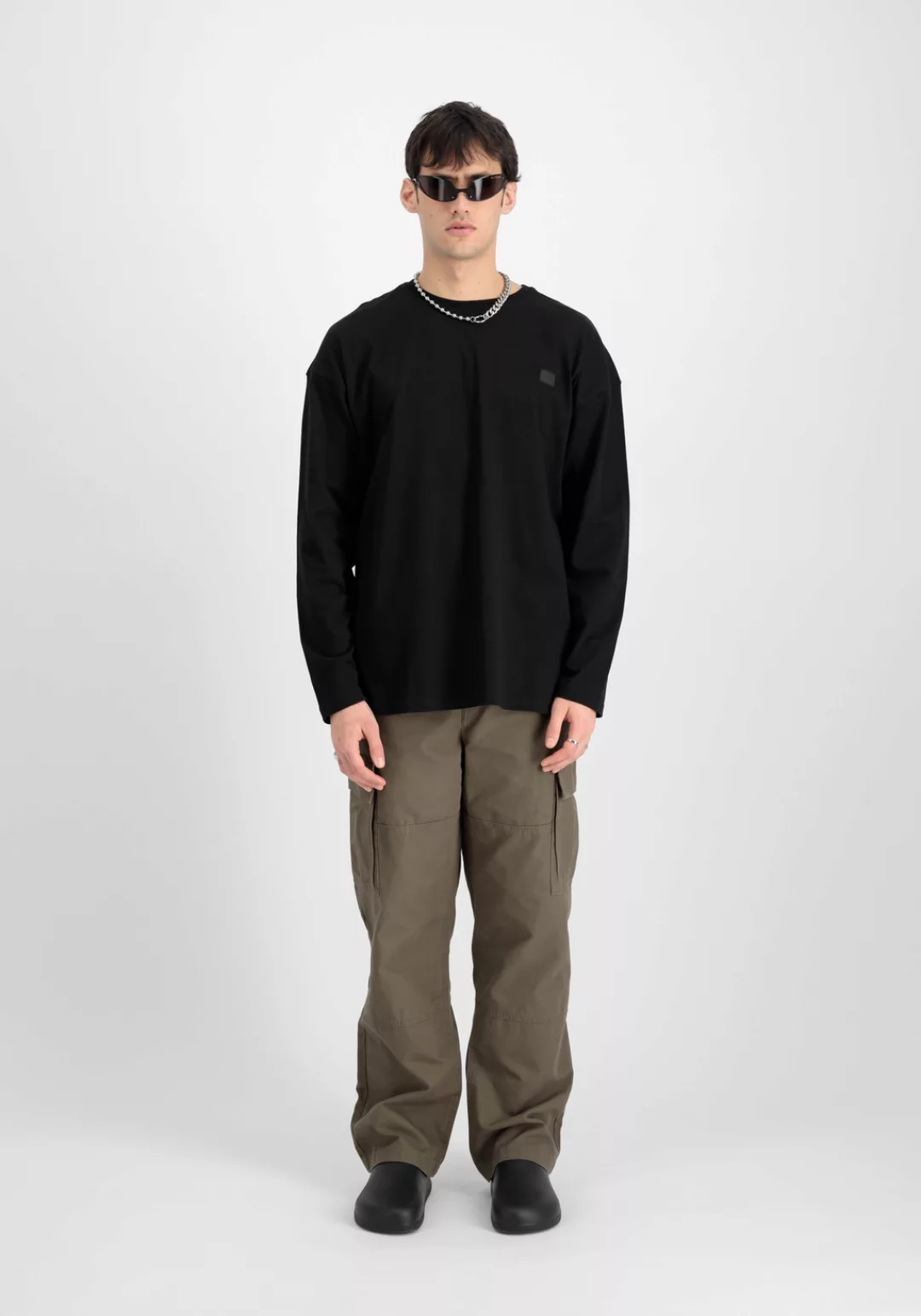 Alpha Industries Longsleeve "ALPHA INDUSTRIES Men - Longsleeves Alpha Essen günstig online kaufen