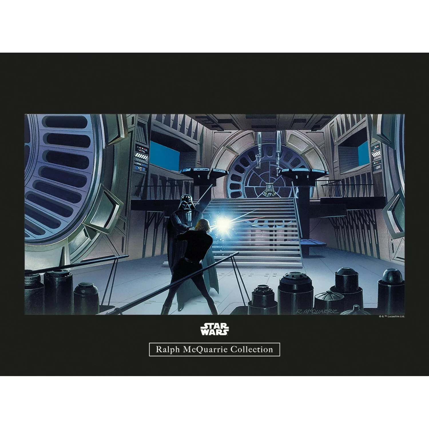 Komar Wandbild Star Wars Throne 40 x 30 cm günstig online kaufen