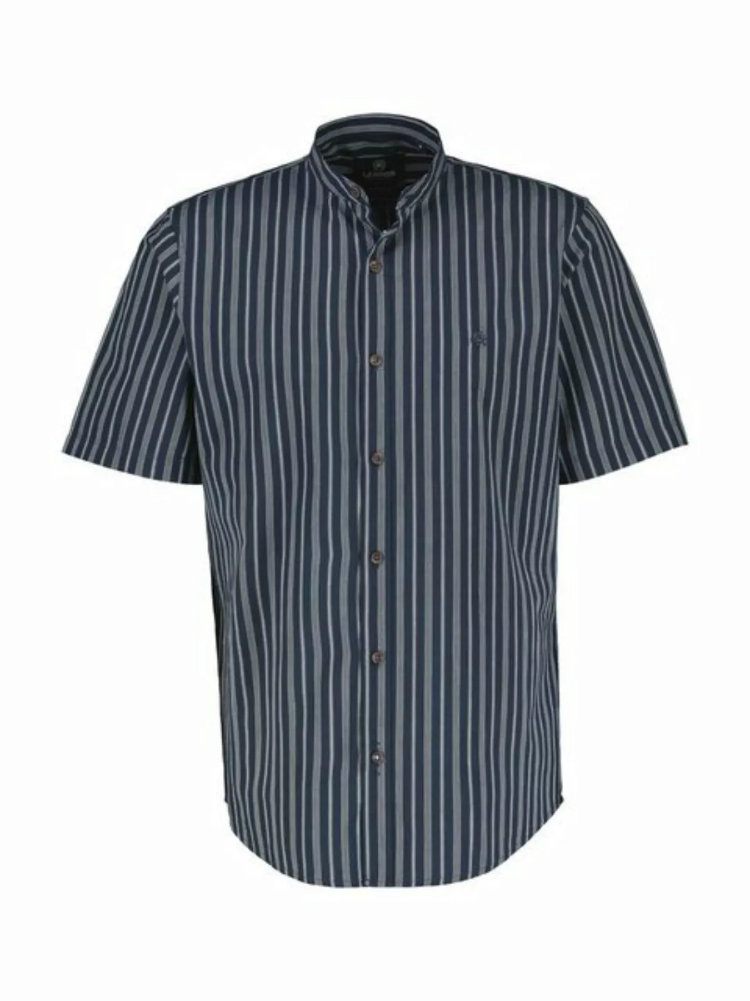 LERROS Kurzarmhemd LERROS Gestreiftes Hemd mit Stehkragen günstig online kaufen