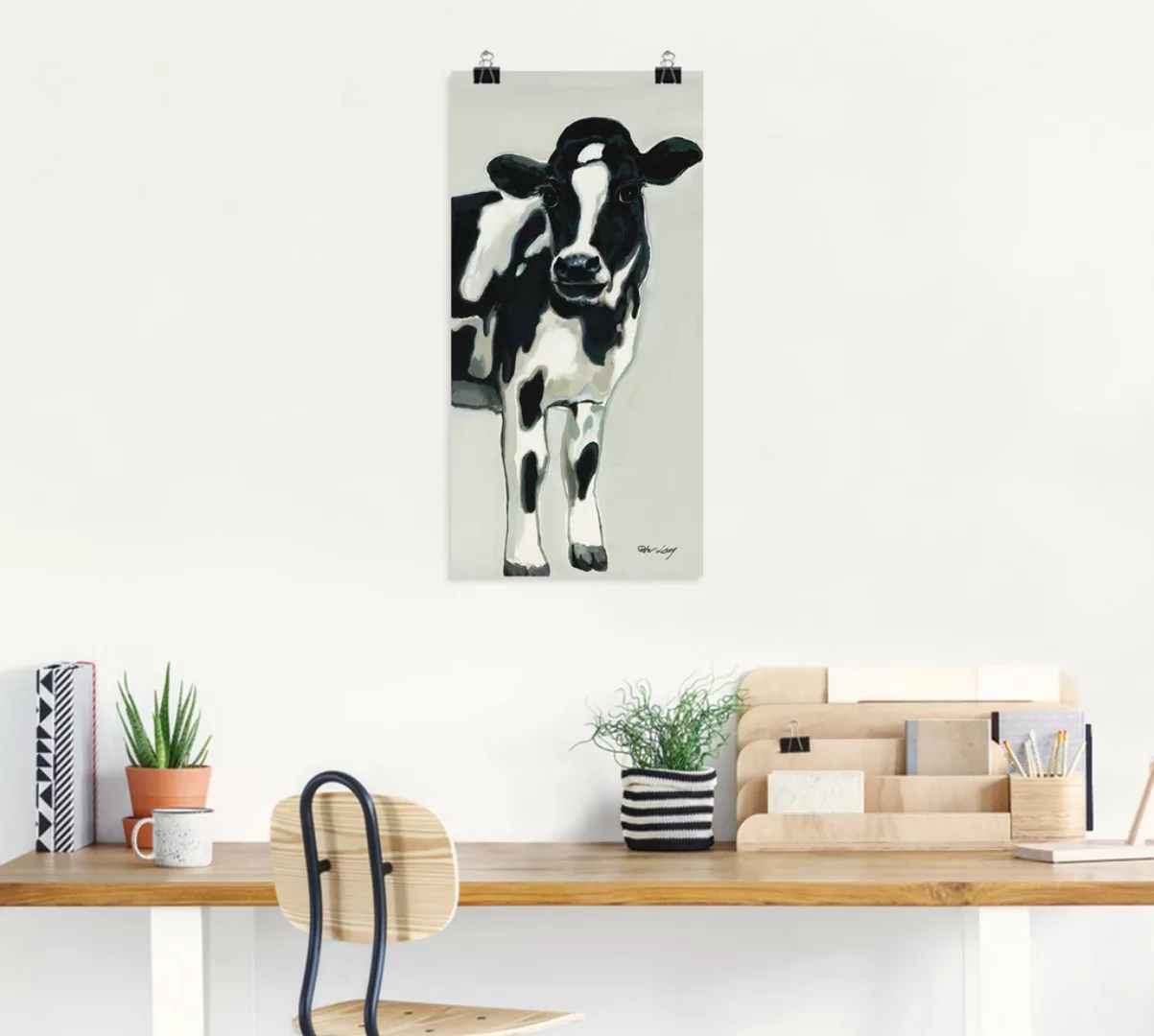 Artland Wandbild »Kuh«, Haustiere, (1 St.) günstig online kaufen