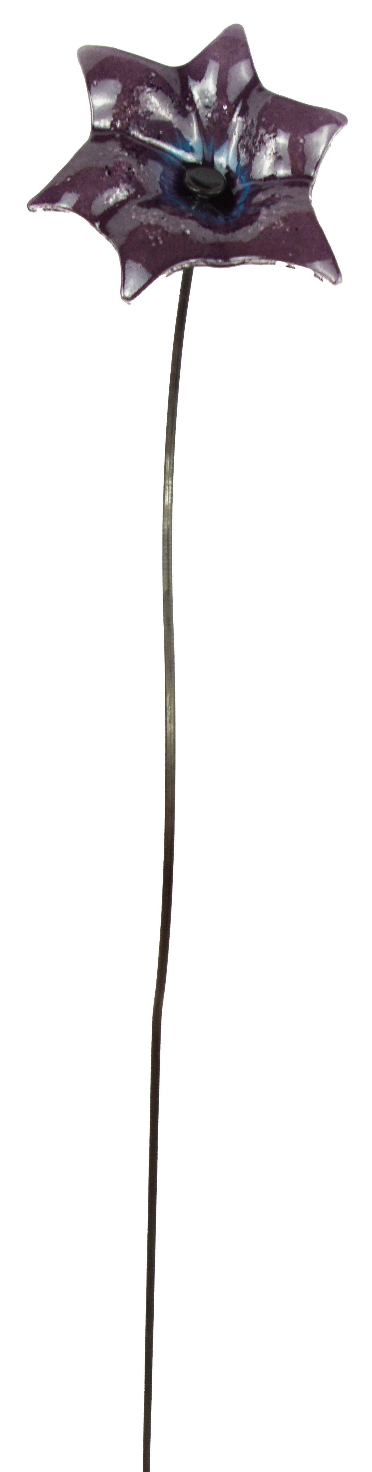 Cwwn Gartenstecker Gartenstecker Glasblume handgefertigt günstig online kaufen