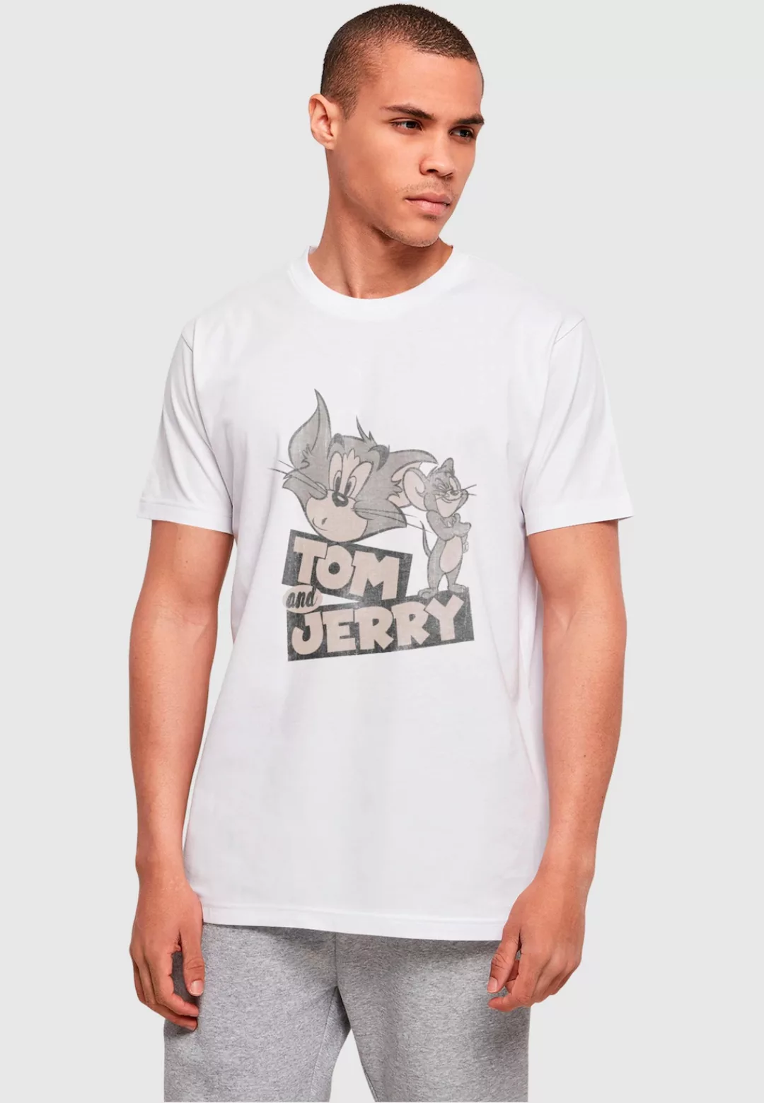 ABSOLUTE CULT T-Shirt "ABSOLUTE CULT Herren Tom and Jerry - Cartoon T-Shirt günstig online kaufen