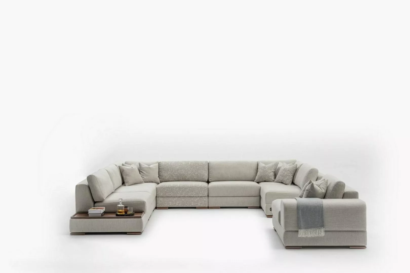 JVmoebel Ecksofa Luxus Ecksofa U Form Wohnzimmer Couchen Design Wohnlandsch günstig online kaufen