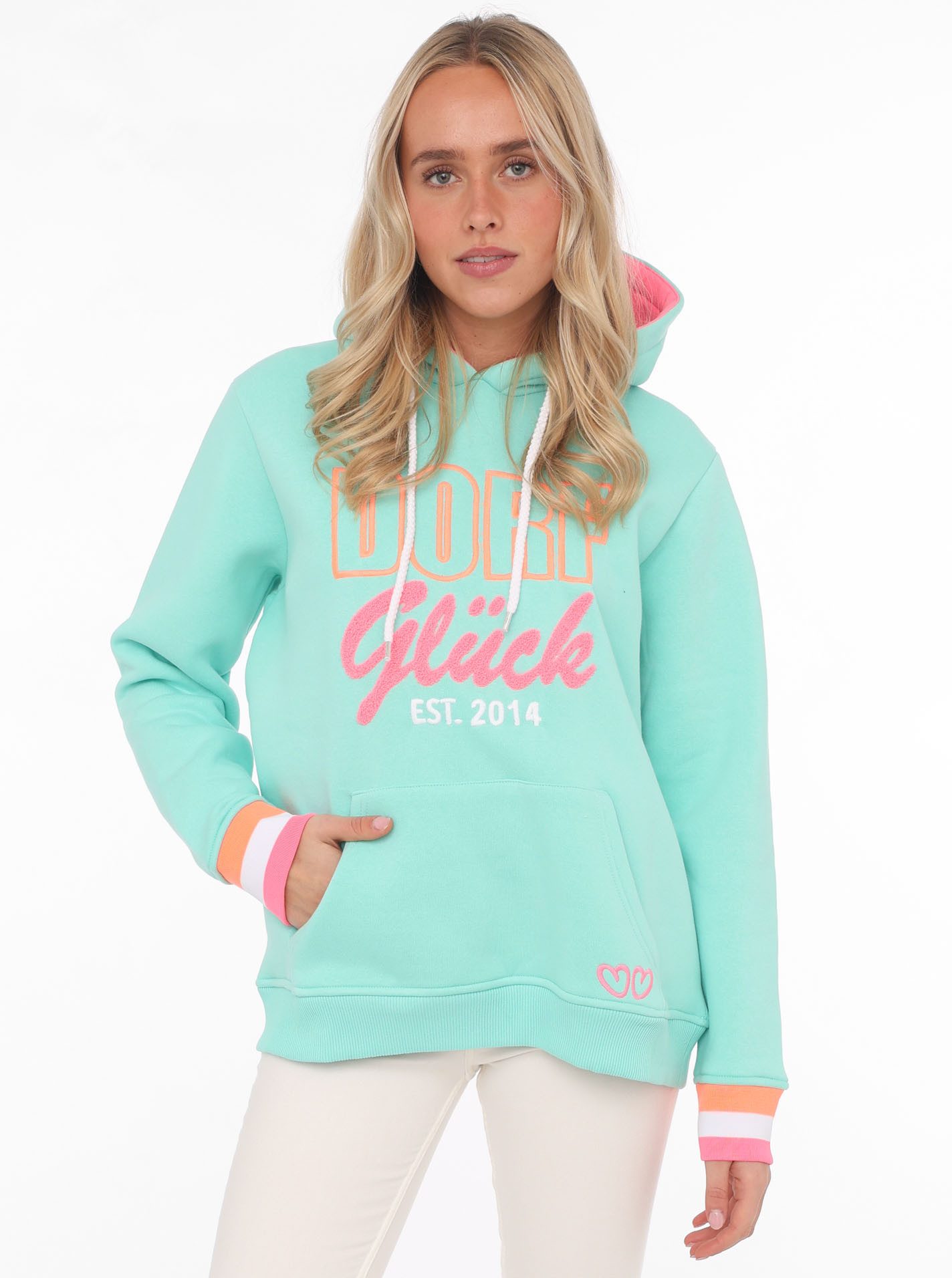 Zwillingsherz Sweater "Dorfglück" mit ländlichem Charme, günstig online kaufen