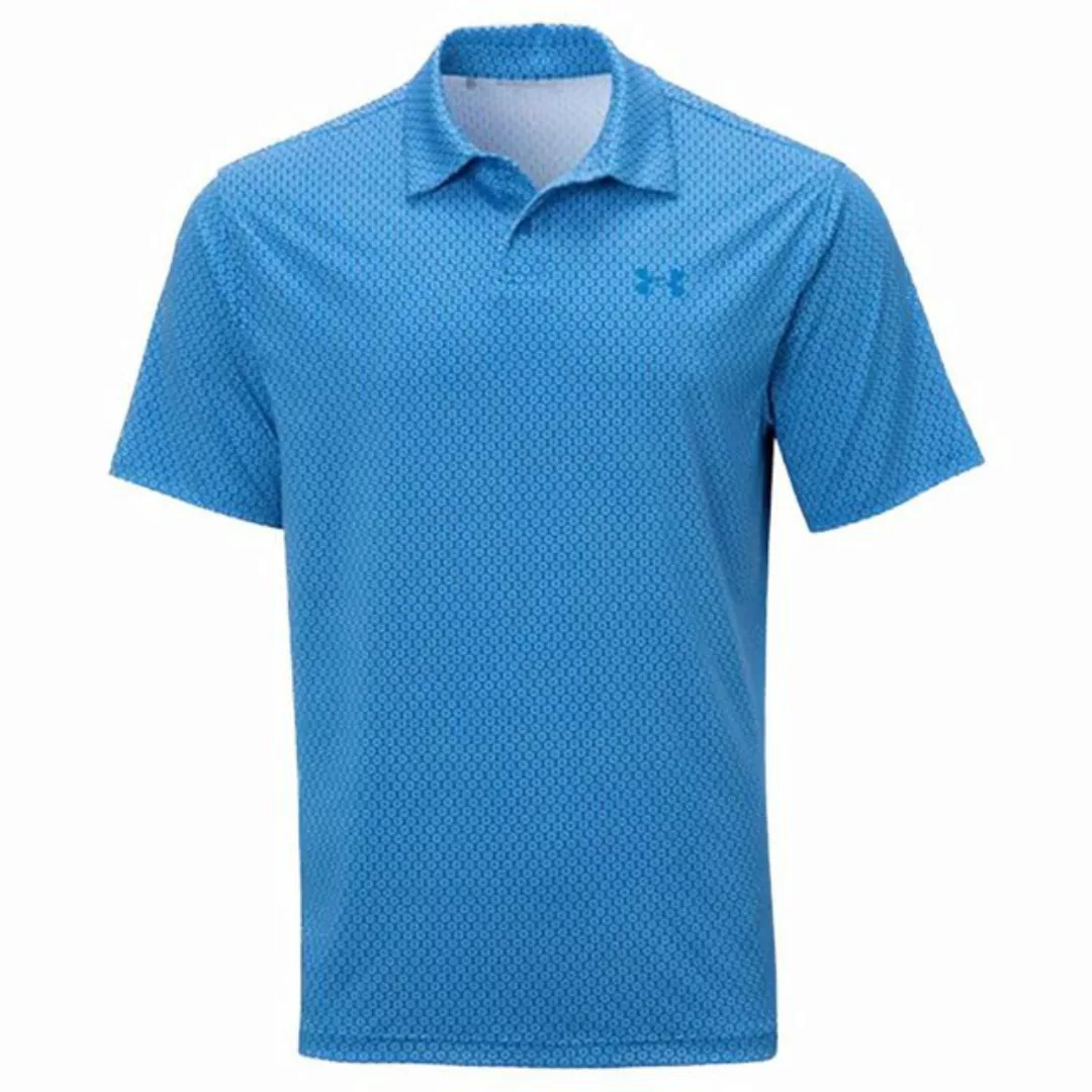 Under Armour® Poloshirt Under Armour T2G Printed Polo Blau günstig online kaufen