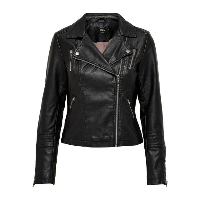 ONLY Lederimitatjacke ONLGEMMA im Biker Style günstig online kaufen