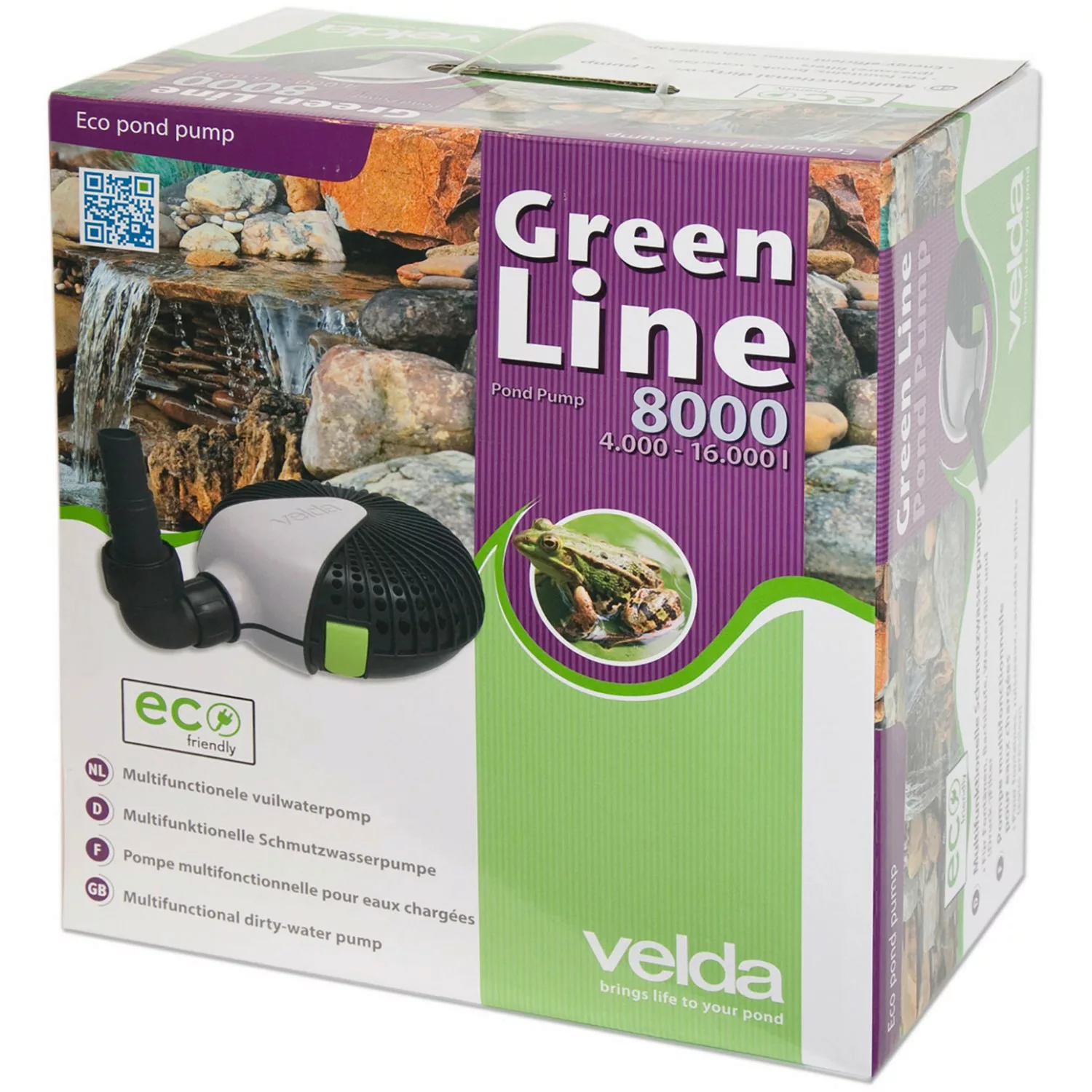 Velda Teichpumpe Green Line 8.000 Liter günstig online kaufen