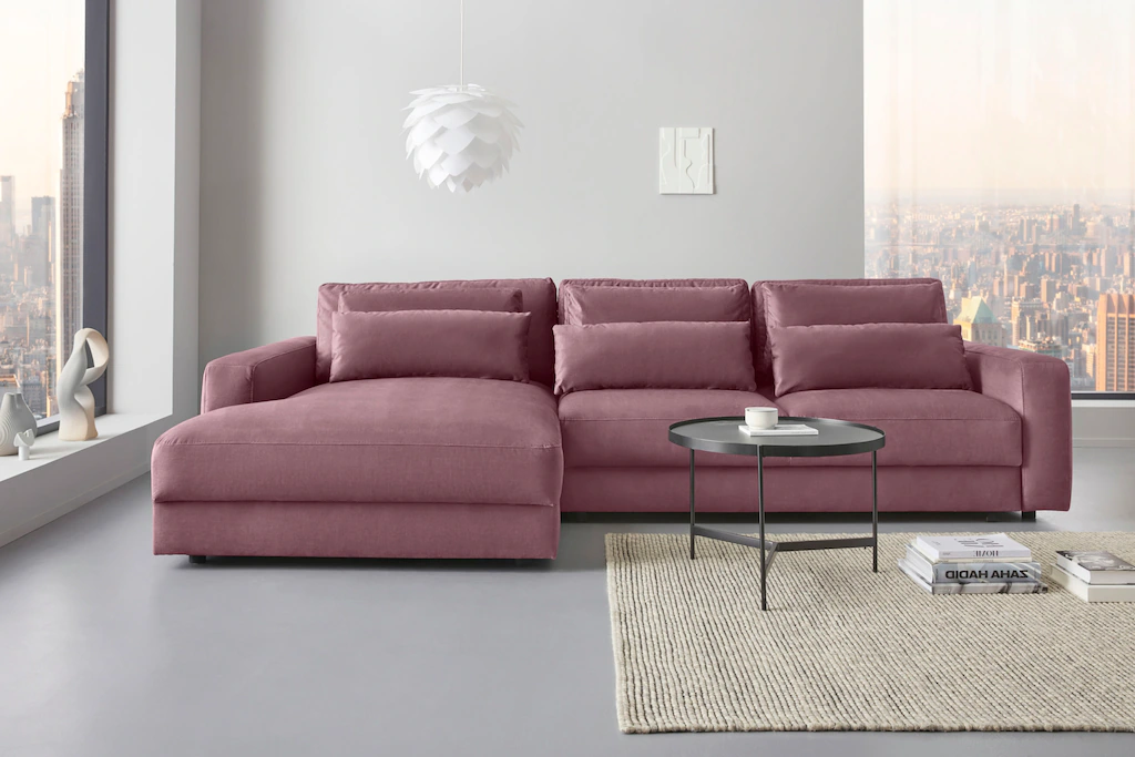 Places of Style Ecksofa "Bloomfield, L-Form", wahlweise mit Bettfunktion un günstig online kaufen