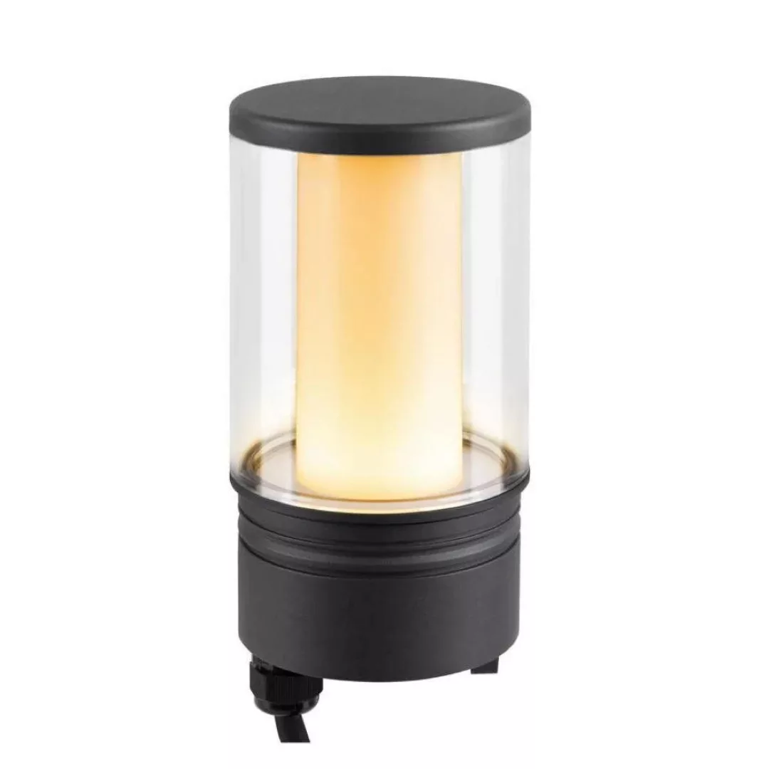 LED Leuchtenkopf M-Pol M in Anthrazit 11W 660lm IP65 günstig online kaufen