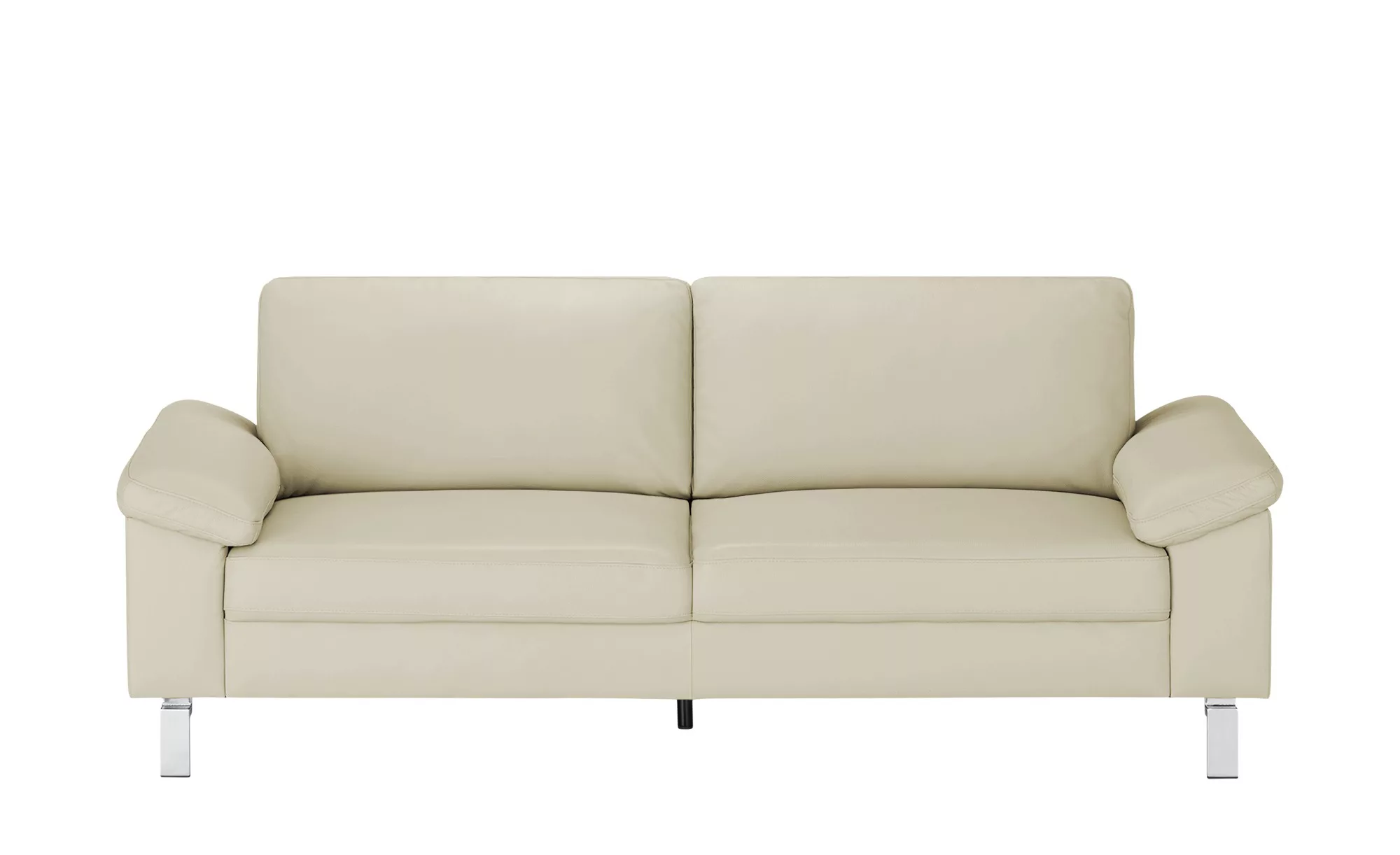 Max Schelling Ledersofa  Maximum - beige - 224 cm - 86 cm - 97 cm - Polster günstig online kaufen