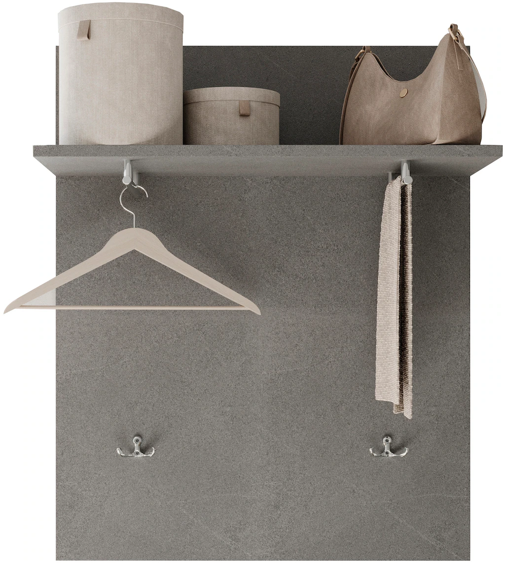 INOSIGN Garderobenpaneel "Pratiko, Breite 63 cm, Höhe 78 cm, Wandpaneel, Wa günstig online kaufen