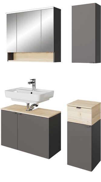 Saphir Badmöbel-Set "Quickset 394", (Komplett-Set, 4 St.) günstig online kaufen