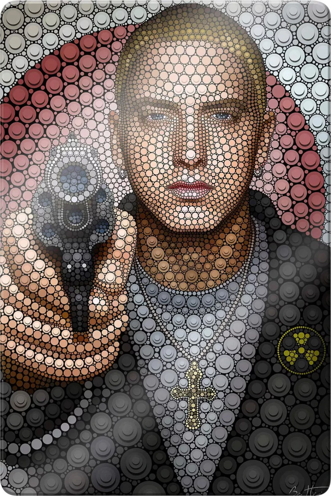 Wall-Art Glasbild »Kunstdruck Rapper Eminem«, Person, Glasposter modern günstig online kaufen