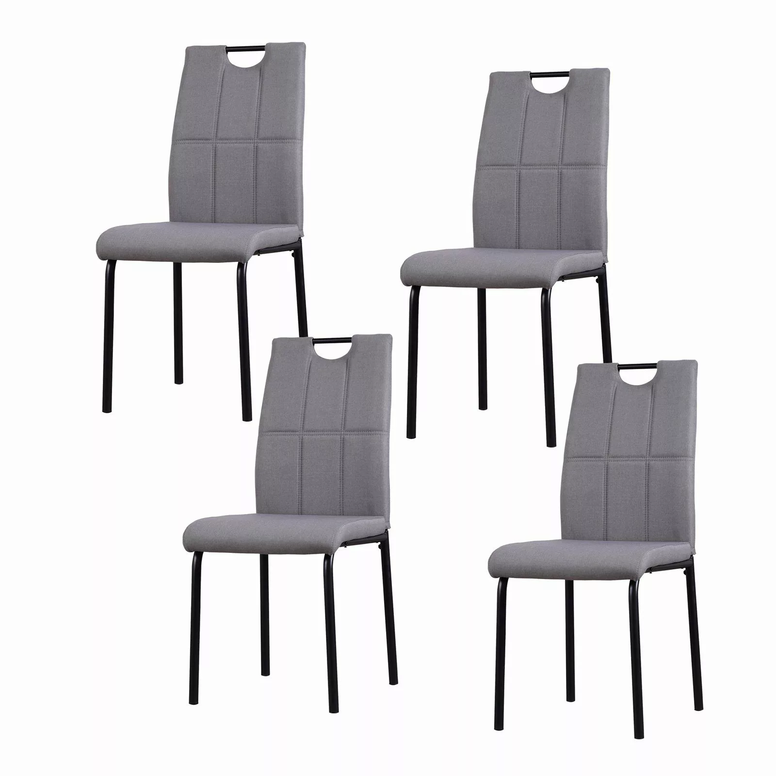 HTI-Living Esszimmerstuhl Stuhl Denton 4er-Set (Set, günstig online kaufen