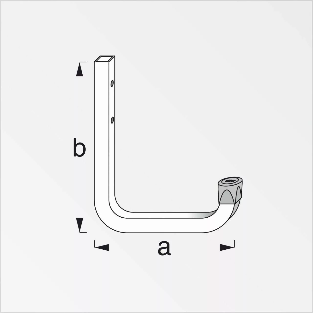 alfer Wandhaken alfer Wandhaken 250 mm günstig online kaufen