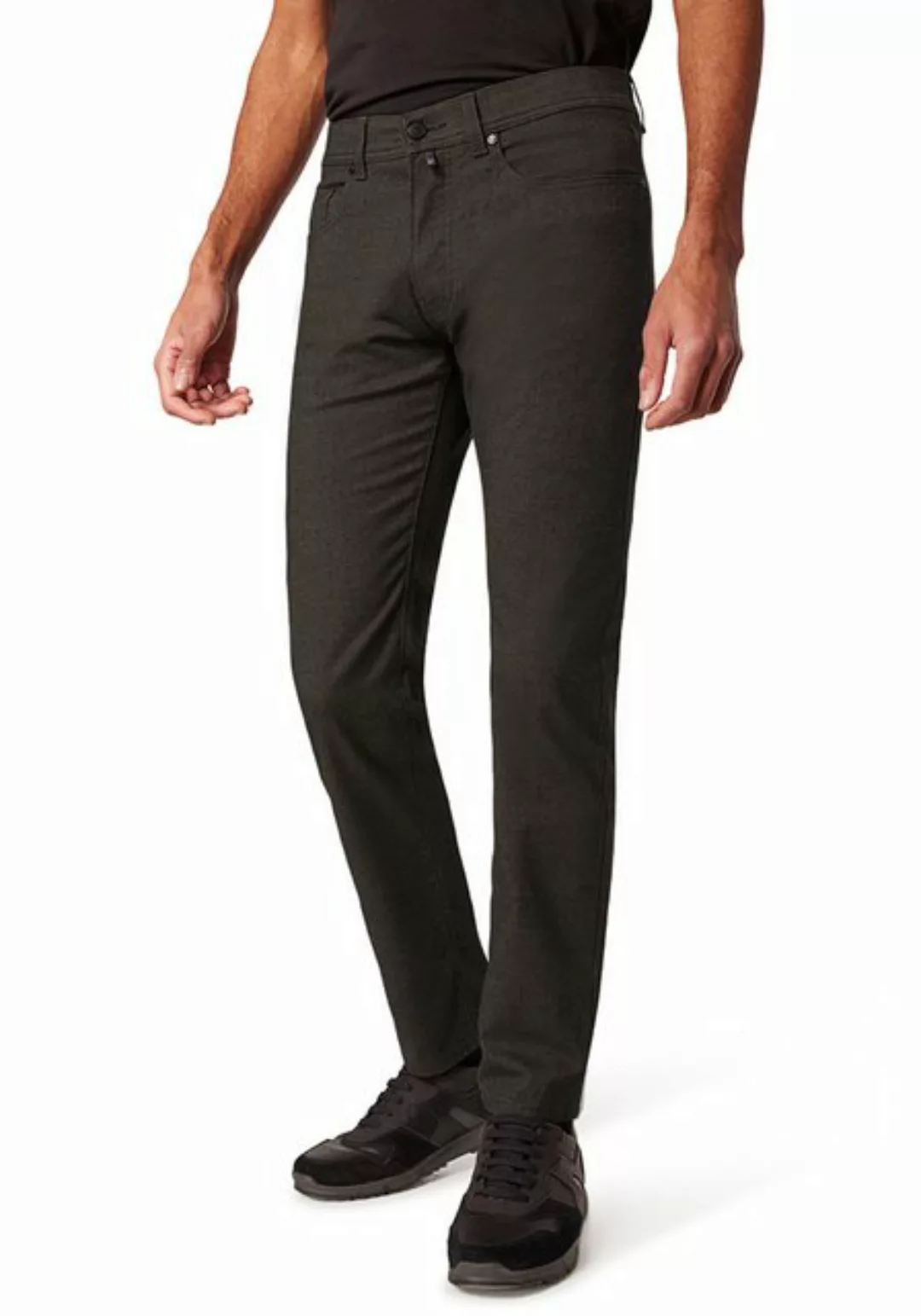 Pierre Cardin 5-Pocket-Hose Lyon Tapered Wool Touch Baumwolle mit Stretchan günstig online kaufen