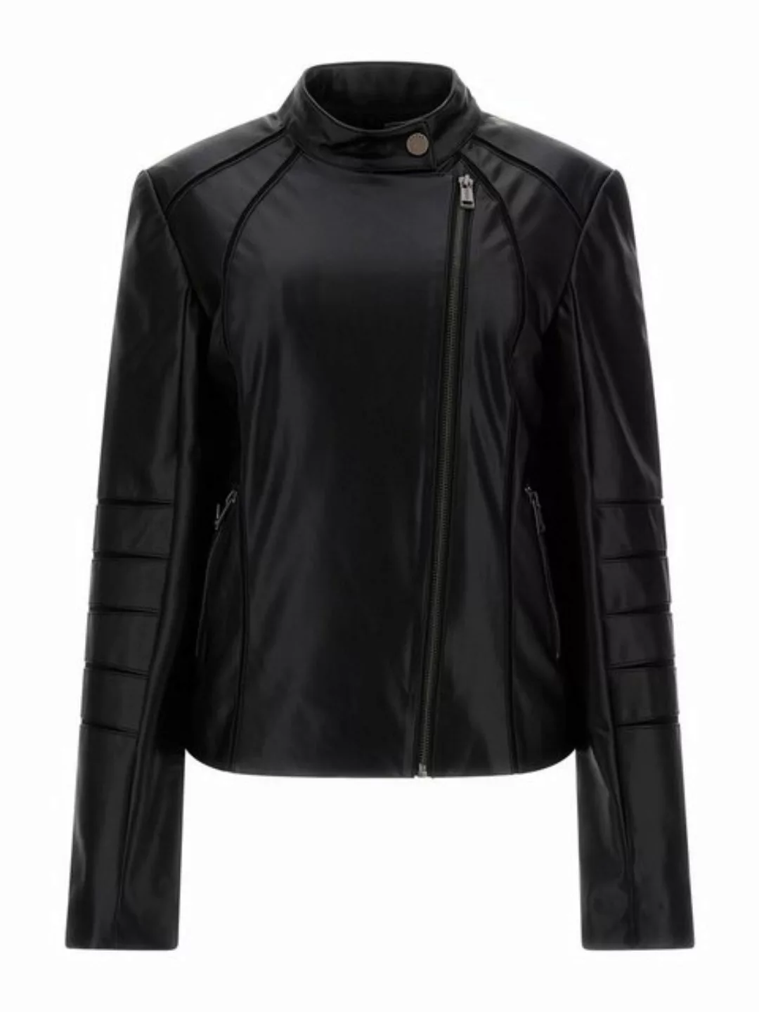 Guess Lederimitatjacke Damen Kunstlederjacke HARLEY PU JACKET (1-St) günstig online kaufen