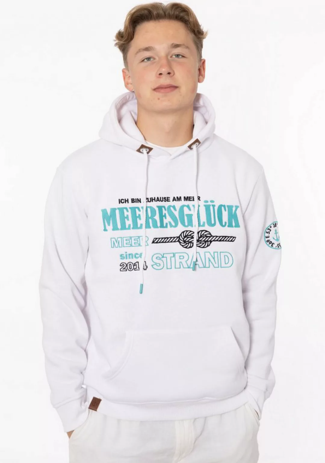 Zwillingsherz Hoodie "Meeresglück" Herren günstig online kaufen