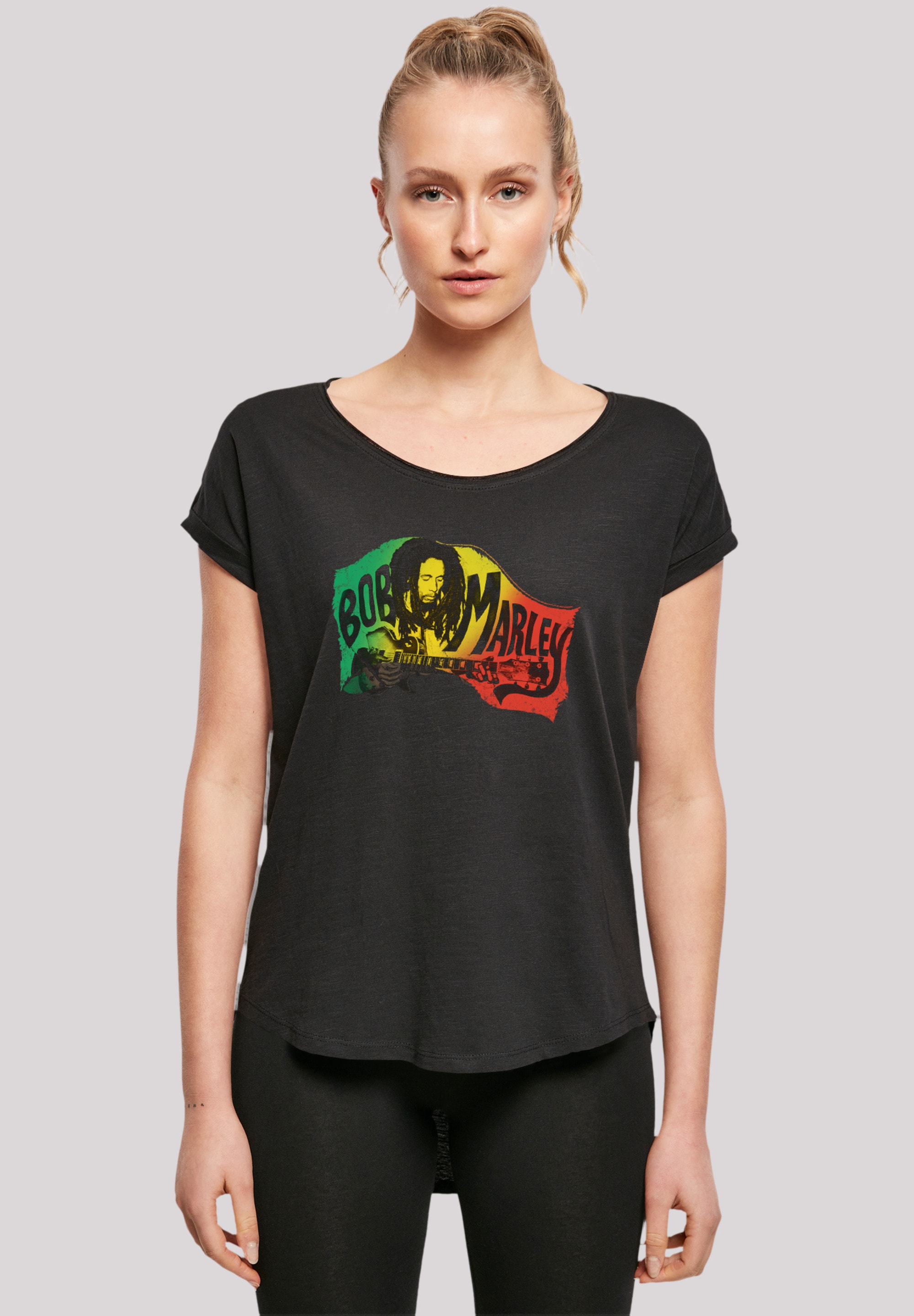 F4NT4STIC T-Shirt "Bob Marley Chords Reggae Music by Rock Off", Premium Qua günstig online kaufen
