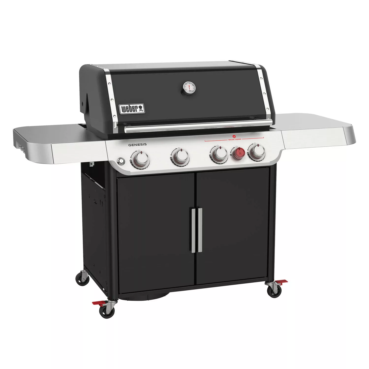 Weber Gasgrill Genesis E-425S GBS mit 4 Brennern und Sear Zone Schwarz günstig online kaufen