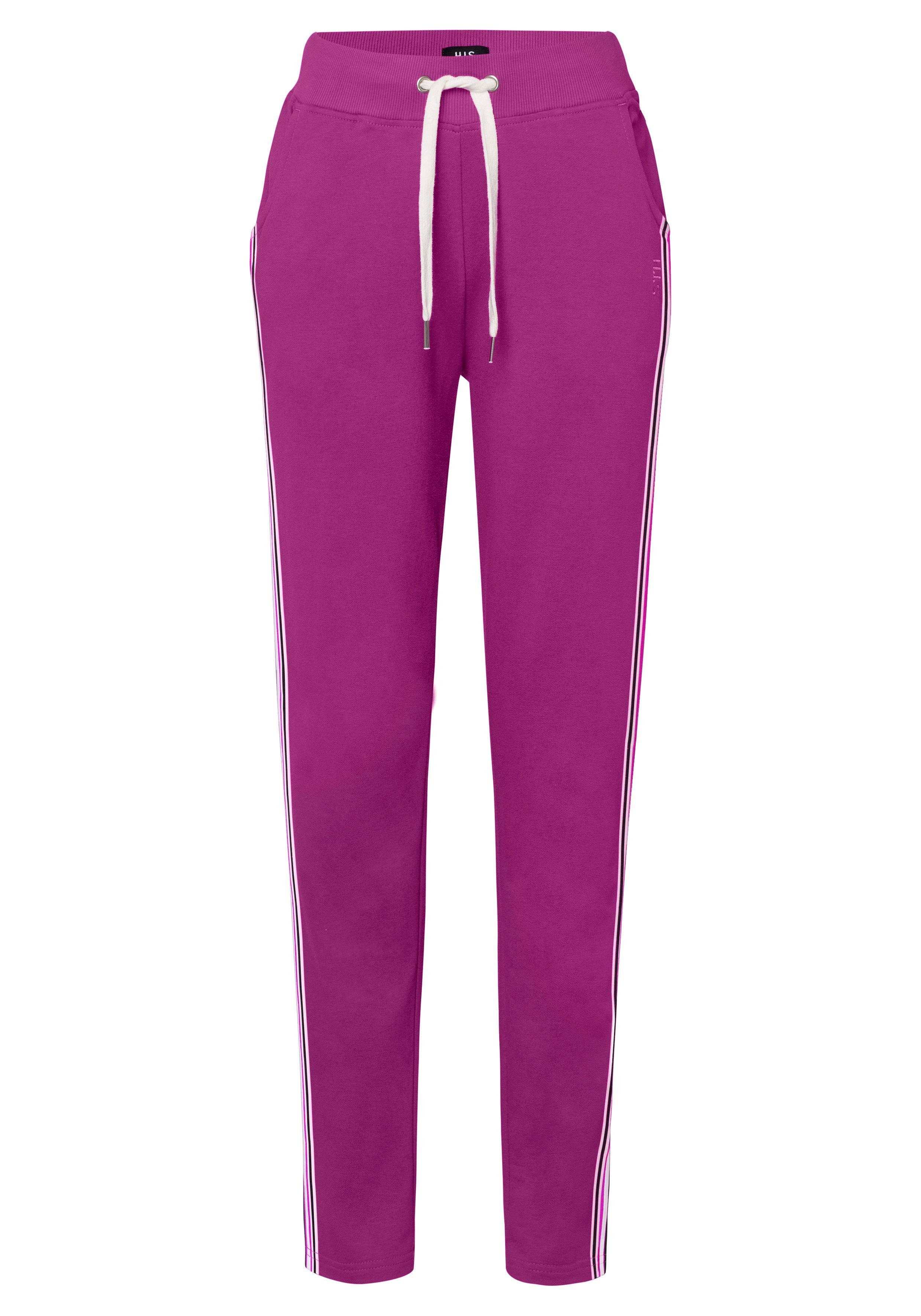 H.I.S Homewearhose -Loungehose mit seitlichen Streifen günstig online kaufen