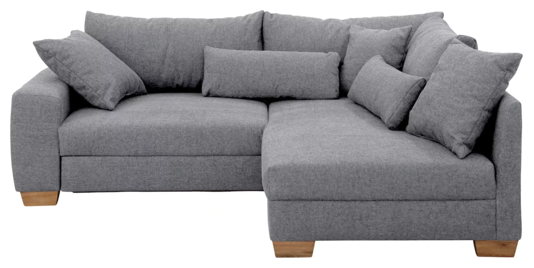 Home affaire Ecksofa "DuraSpring", mit Taschenfederkern, bis 140 kg belastb günstig online kaufen