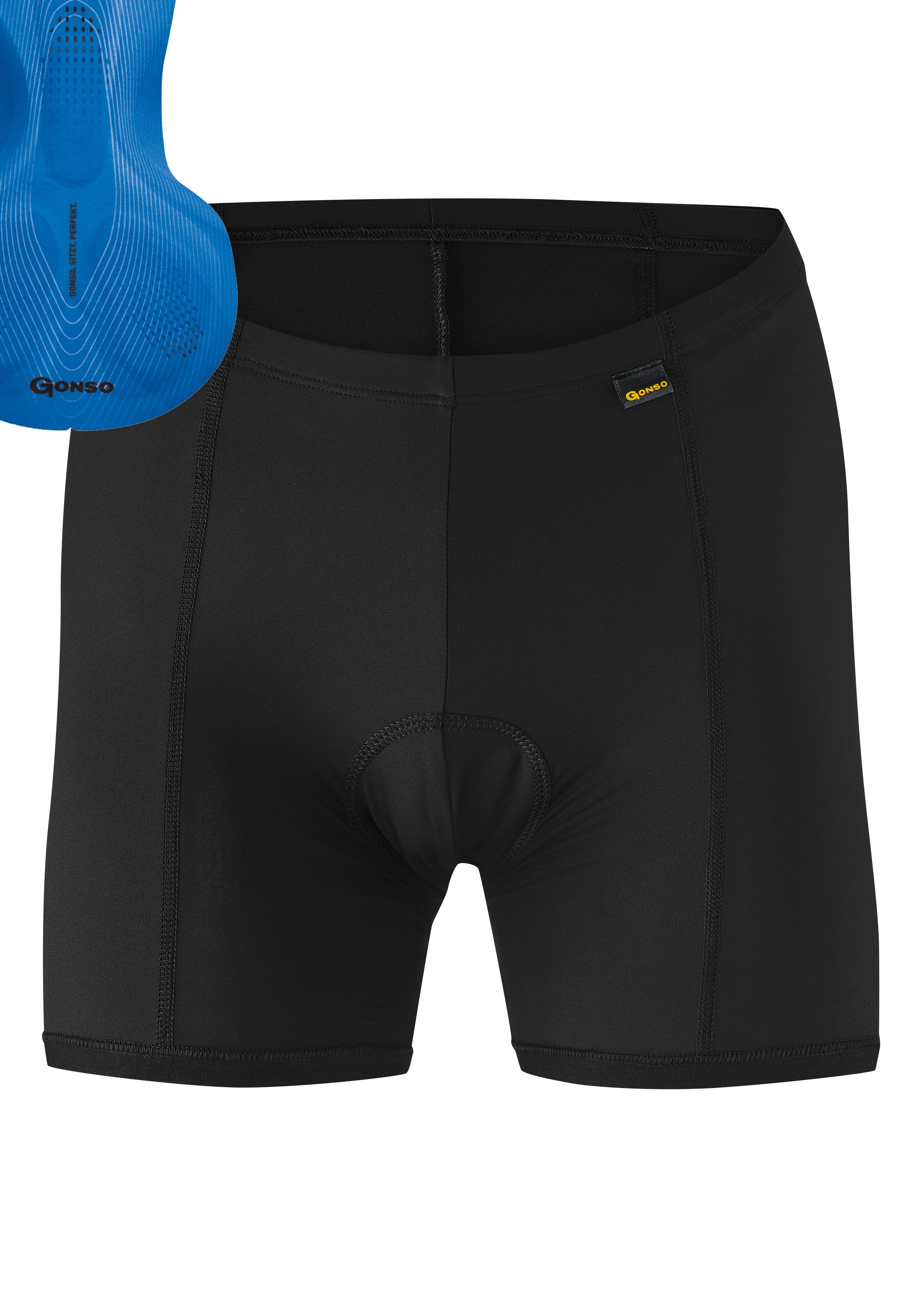 Gonso 2-in-1-Shorts Unterhose Bike Sitivo Green günstig online kaufen