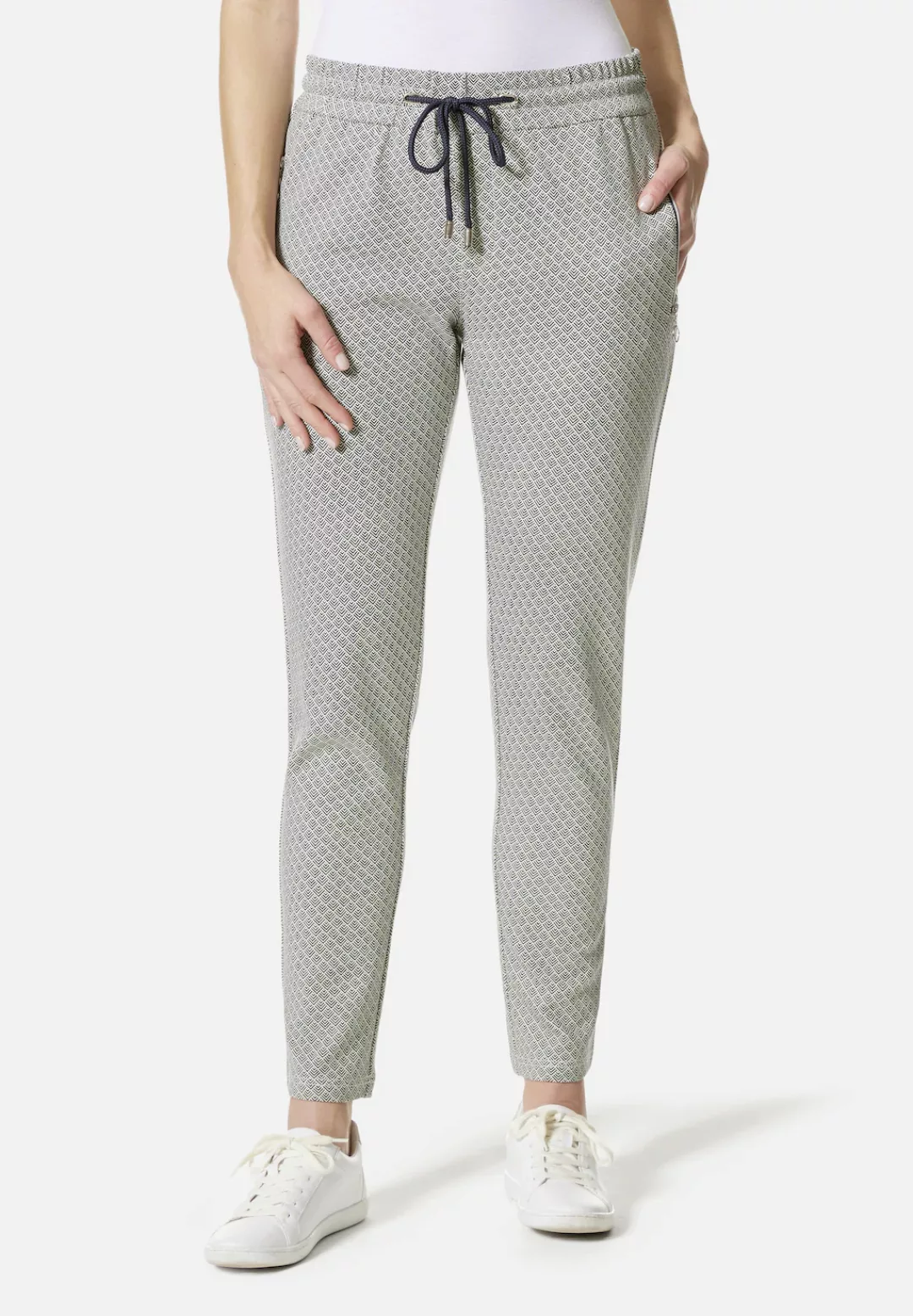 STOOKER WOMEN Jogg Pants "Berlin Print Easy Fit", Tapered Fit Casual Stretc günstig online kaufen