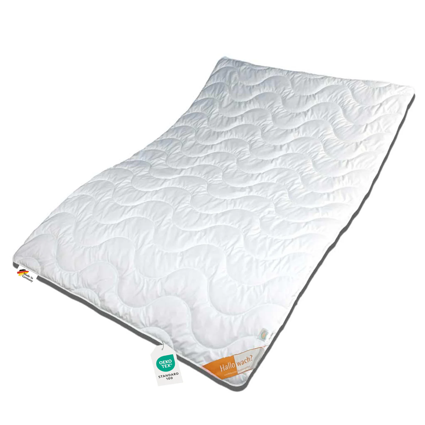 Sommerbett Steppbett Sommerdecke Klimafaser Hallo Wach 155x220 60° günstig online kaufen